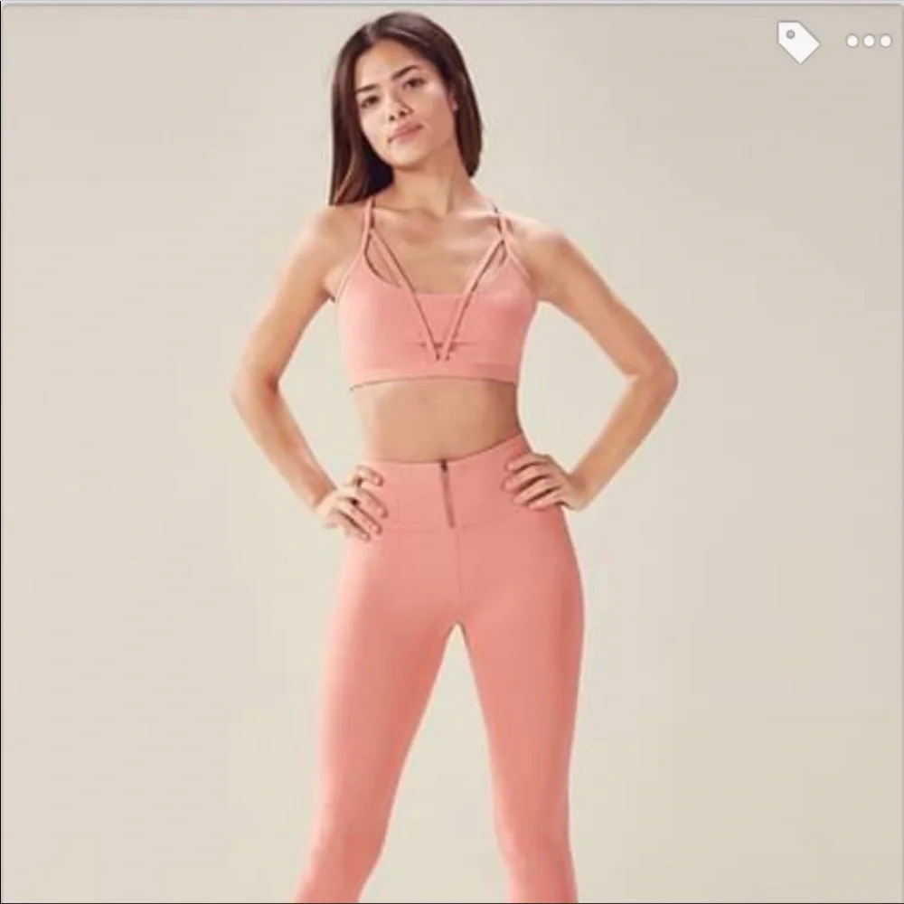 Fabletics Pink Leggings - Picture 1 of 4